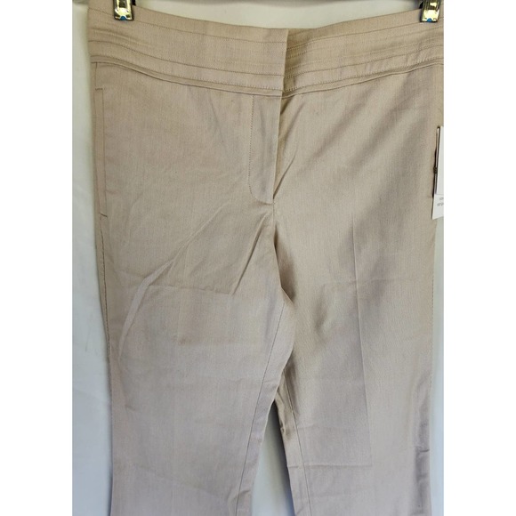 NWT Robert Rodriguez Cream Cotton Blend Pants 2 - Picture 3 of 4